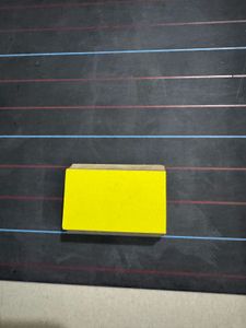 Wooden Slate With Duster