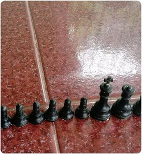 Eenfnety ™ Resin Tournament Chess Pieces PCENFE000