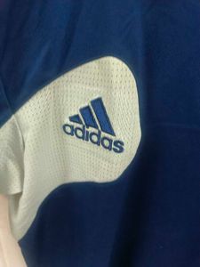 Adidas Navy Blue V Shape T Shirt