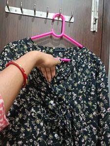 Beautiful Print Carft Hand Design Top 2XL