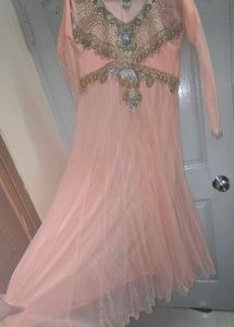 Elegant Ethnic Gown with stone work