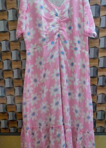 Floral Pink Dress
