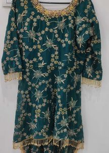 🔥😍Green Paplon Style Nikah Dress😍🔥