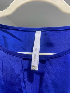 Lara Karen Royal Blue &amp; Red Midi Dress