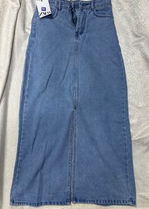 Imported Zara Denim Skirt