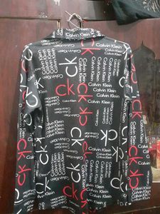 CK All-Over Print Button-Down