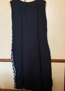 Soch Women Black &amp; White Printed Kurti