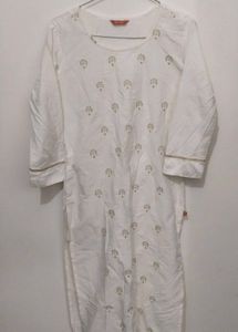 Elegant White Kurta Set