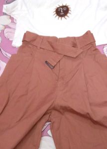 Top With Pants Set