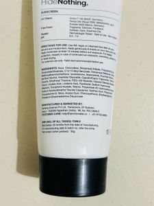 Minimalist SPF 50 Sunscreen