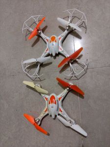 Two Quadcopter Drones