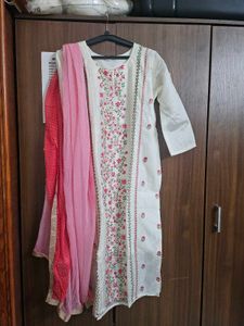 Brand New Chanderi Silk Suit Set