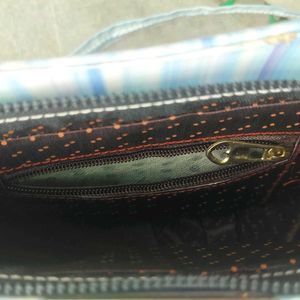 multi-use aqua blue bag ✧