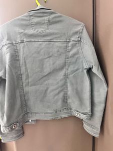 Gray Denim Jacket