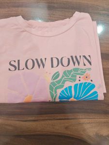 Oversized Floral Graphic T-Shirt