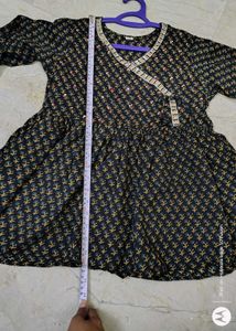 🔥Tunic rajasthani style short kurti chaniya choli