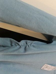 Zudio Blue Full Handed TshirtStretch Ribbed Cotton