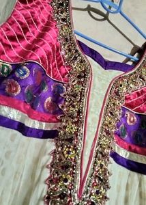 Anarkali Dress with Net Fabric