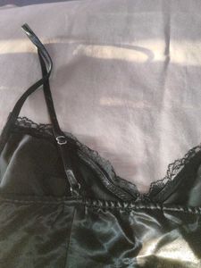 Silky Black Cami Top