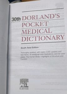 Dorlands Pocket Medical Dictionary, South Asia