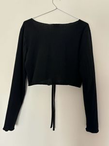 Urbanic Black Crop Top