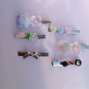 Kawaii Floral Hair Clips