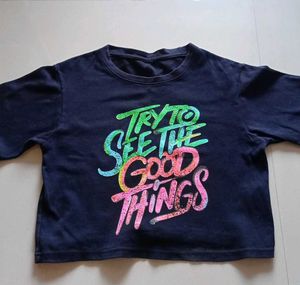 Black Crop Top