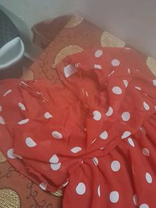 &#34;Cherry Pop Polka Dress&#34;
