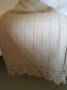 Women Beige Color Wide Leg Elastic Plazo