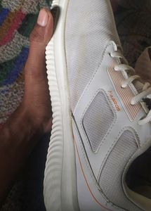Abros Abs Bounce White Orange Shoes