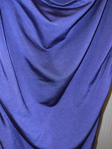 Trendy Purple Cutout Ruched Mini Dress