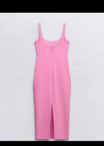ZARA PINK DRESS 💗🎀👙🩷🧞‍♀️👛🦩🩰🎟️