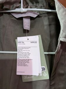 🆕 Olive Satin Finish Shirt