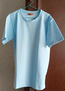 ✨Premium Light Blue T-Shirt–Soft & Fresh