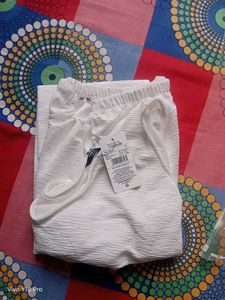 White Ring Detail Two-Piece Set || beautiful dress