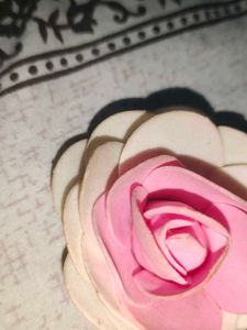 Pink Flower Hair Clip