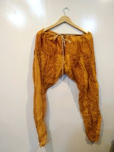 Maroon And Mustard Suit Set