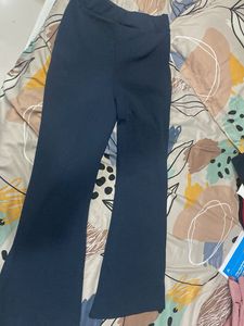 Navy Blue Flared Pants