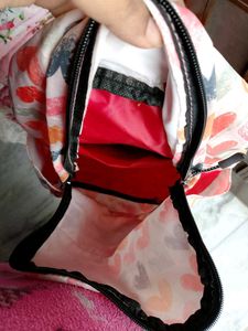 Heart Print Backpack