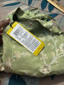 Sage Green Floral Palazzo Set