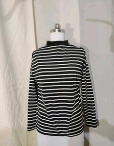 Striped Long Sleeve Top