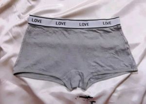 Love Print Grey panty
