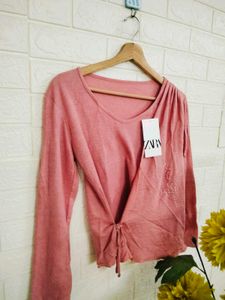 Wrap Classy Sequence Top