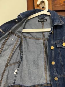 DENIM OVERCOAT WOMEN REDTAG