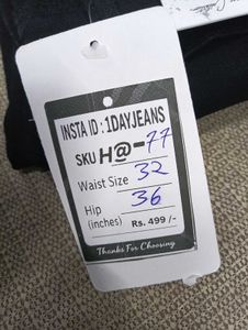 H@77 Size-32 Slim Jeans