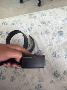 Black Leather Belt