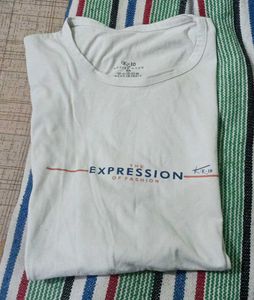 White Colour T-shirt