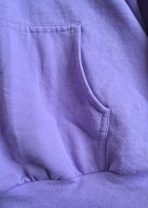 Lavender Oversized Hoodie For Girls