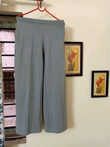Women&#39;s Ocean Green Ponte Wide Leg Pant