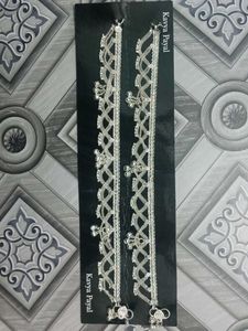 Payal Anklets - Silver